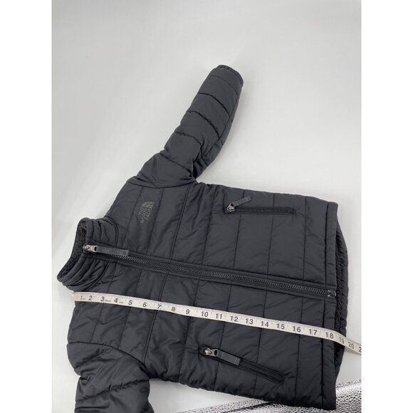 The North Face Mount Chimborazo Reversible Fleece Jacket Boys XXS Black Puffer - Picture 11 of 11